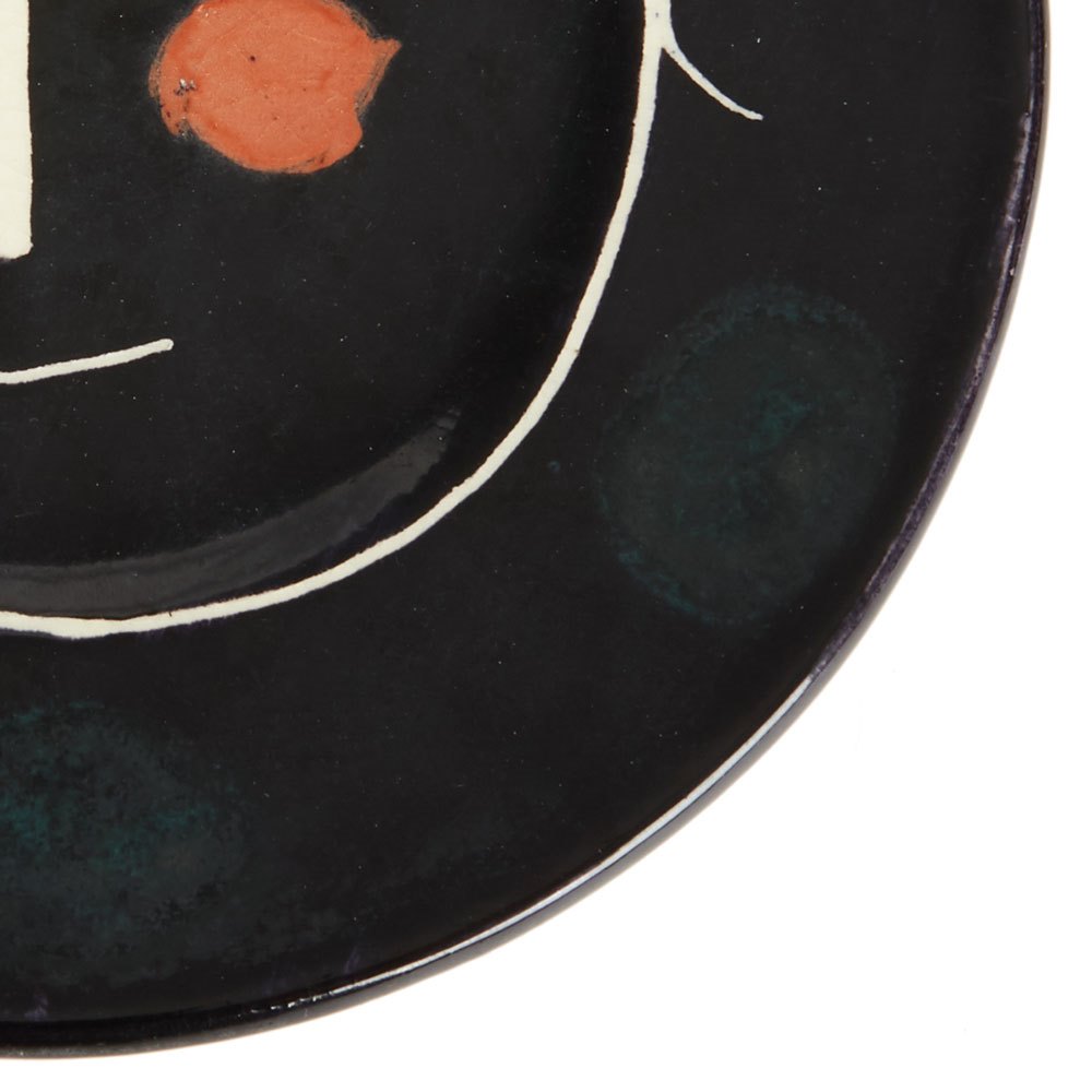 Pablo Picasso Ltd Edition Service Visage Noir Plate 1948 Made in 1948