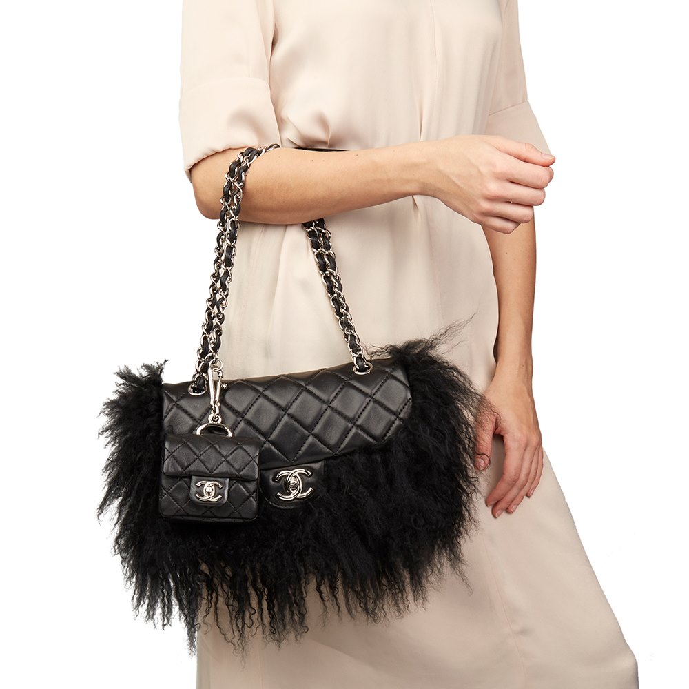Chanel Tibet Flap Bag Micro Charm Set 2008 HB2372 | Second Hand Handbags