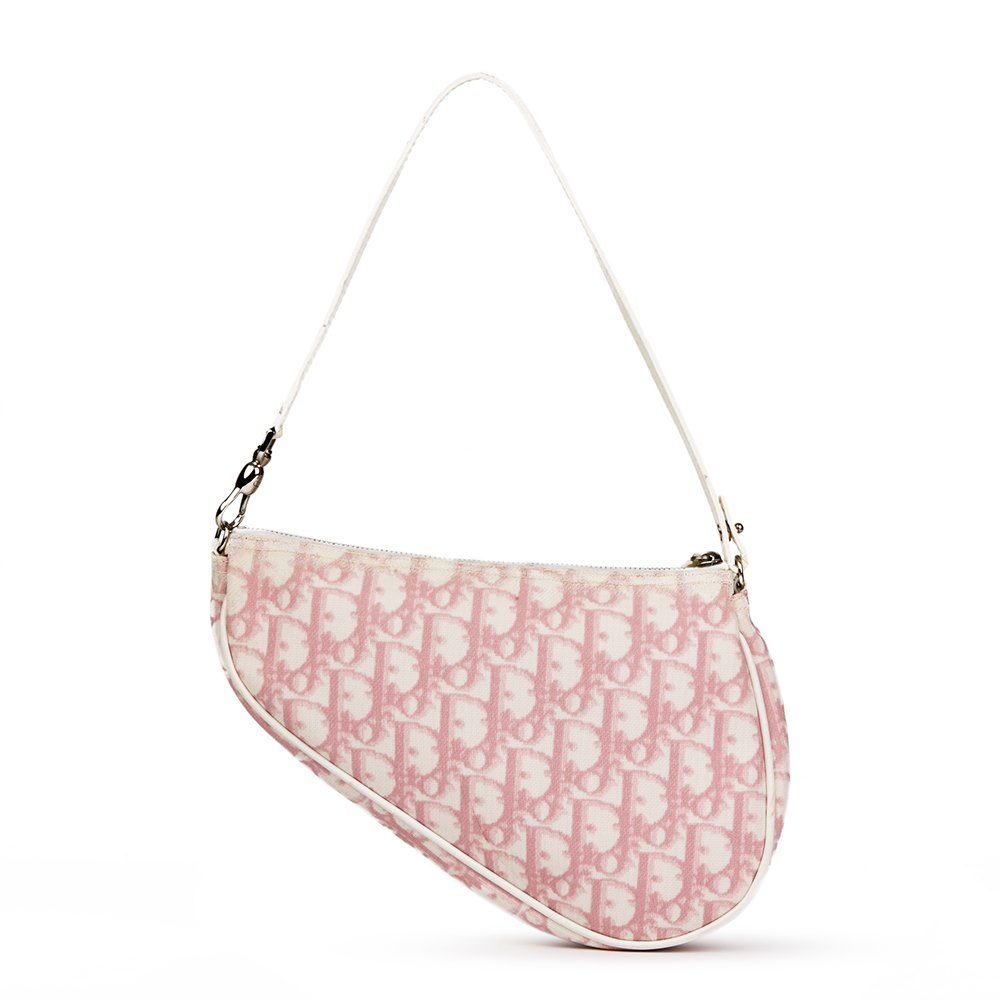 pink dior purse