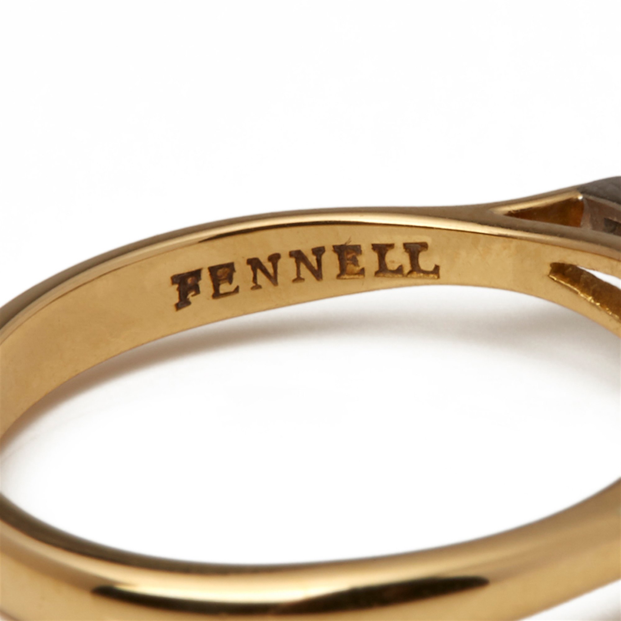 Theo Fennell 18k Yellow Gold Diamond Ring