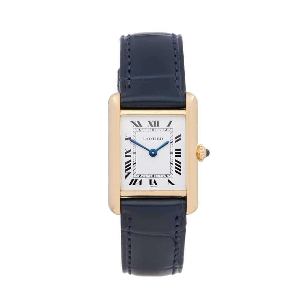 cartier tank used watches