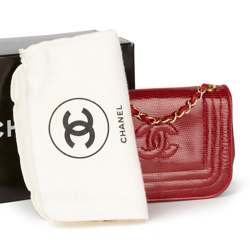 Optimisme forskellige behandle Chanel Timeless Mini Flap Bag 1989 HB2419 Second Hand