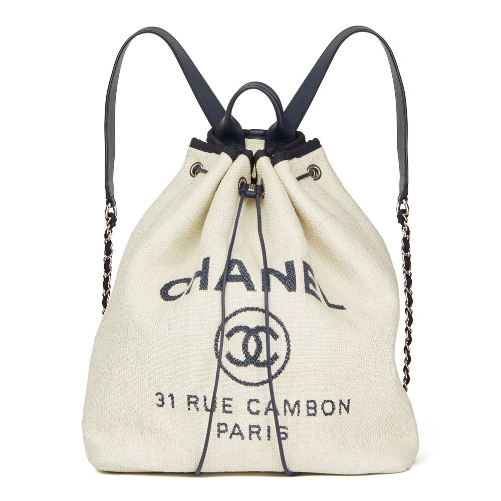 Chanel Deauville Backpack 2018 HB2462 | Second Hand Handbags | Xupes