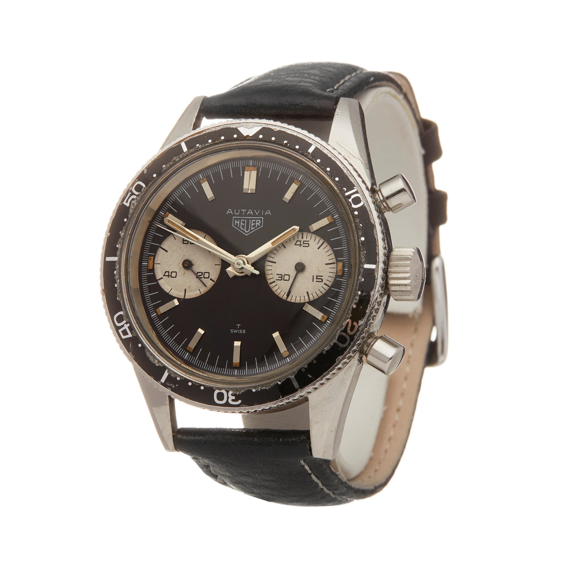 Heuer Autavia Andretti Chronograph Stainless Steel 3646
