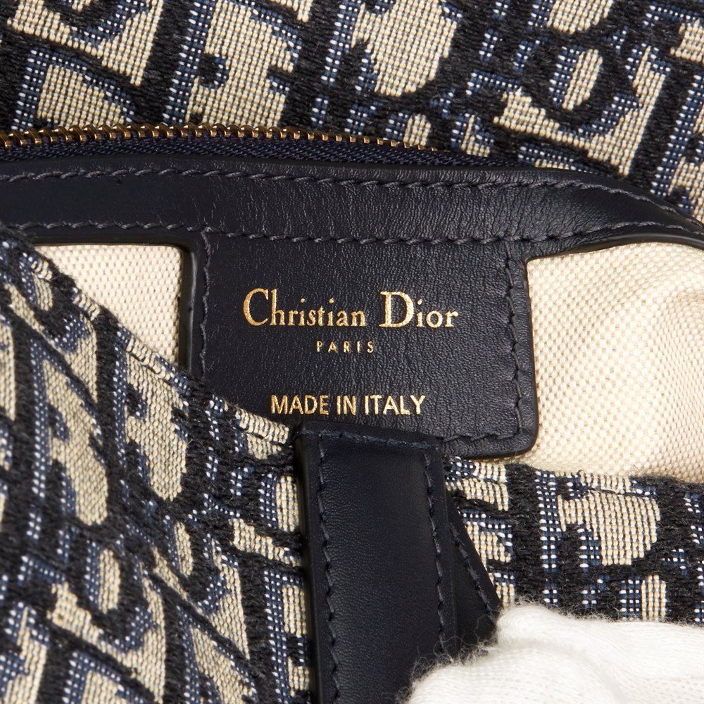 dior saddle bag tag