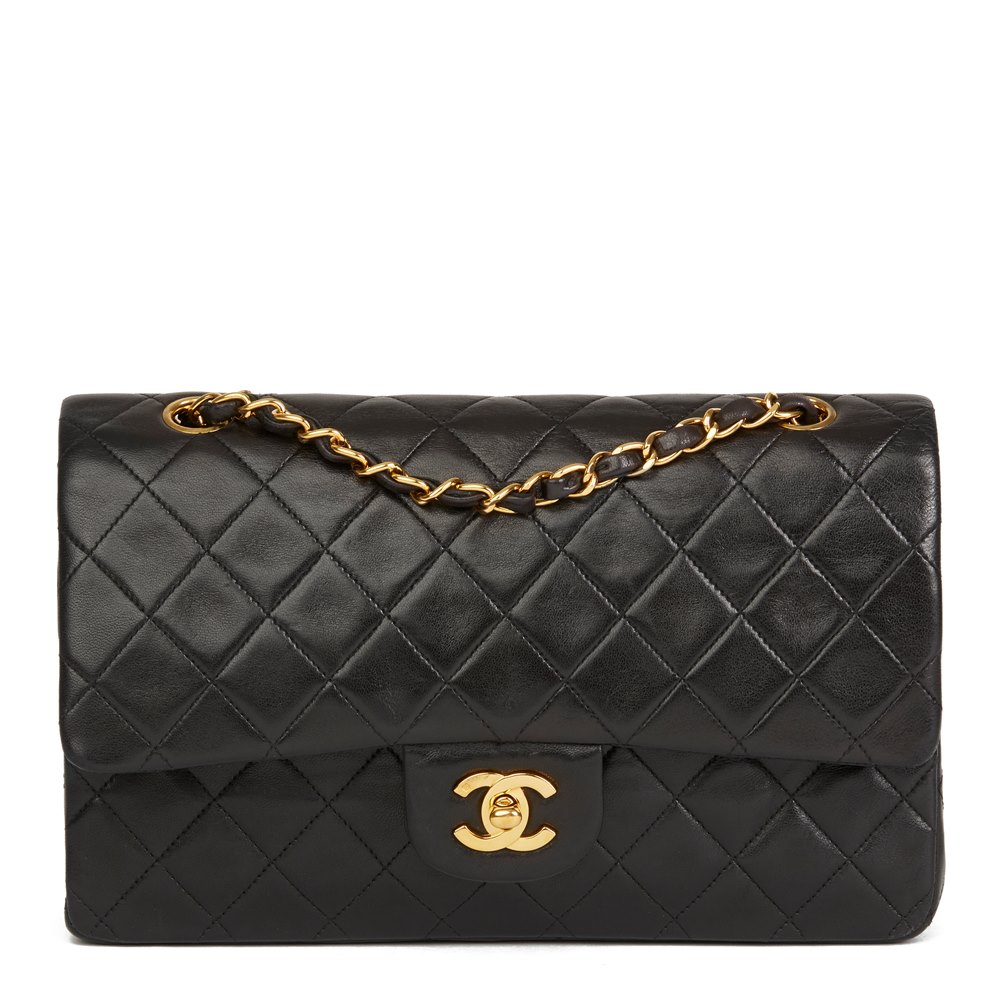 Chanel Medium Classic Double Flap Bag 1991 HB2623 | Second Hand Handbags