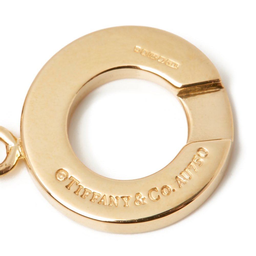 Tiffany & Co. 18k Yellow Gold Tiffany Beads Toggle Bracelet