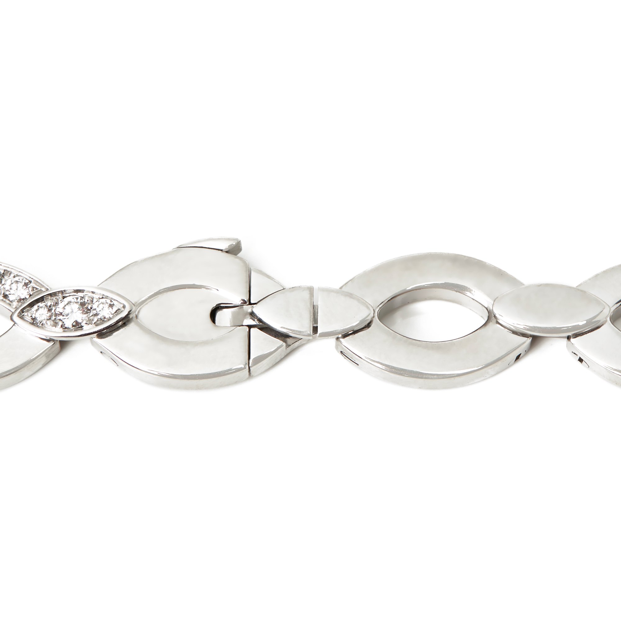 Cartier 18k White Gold Diamond Diadea Necklace