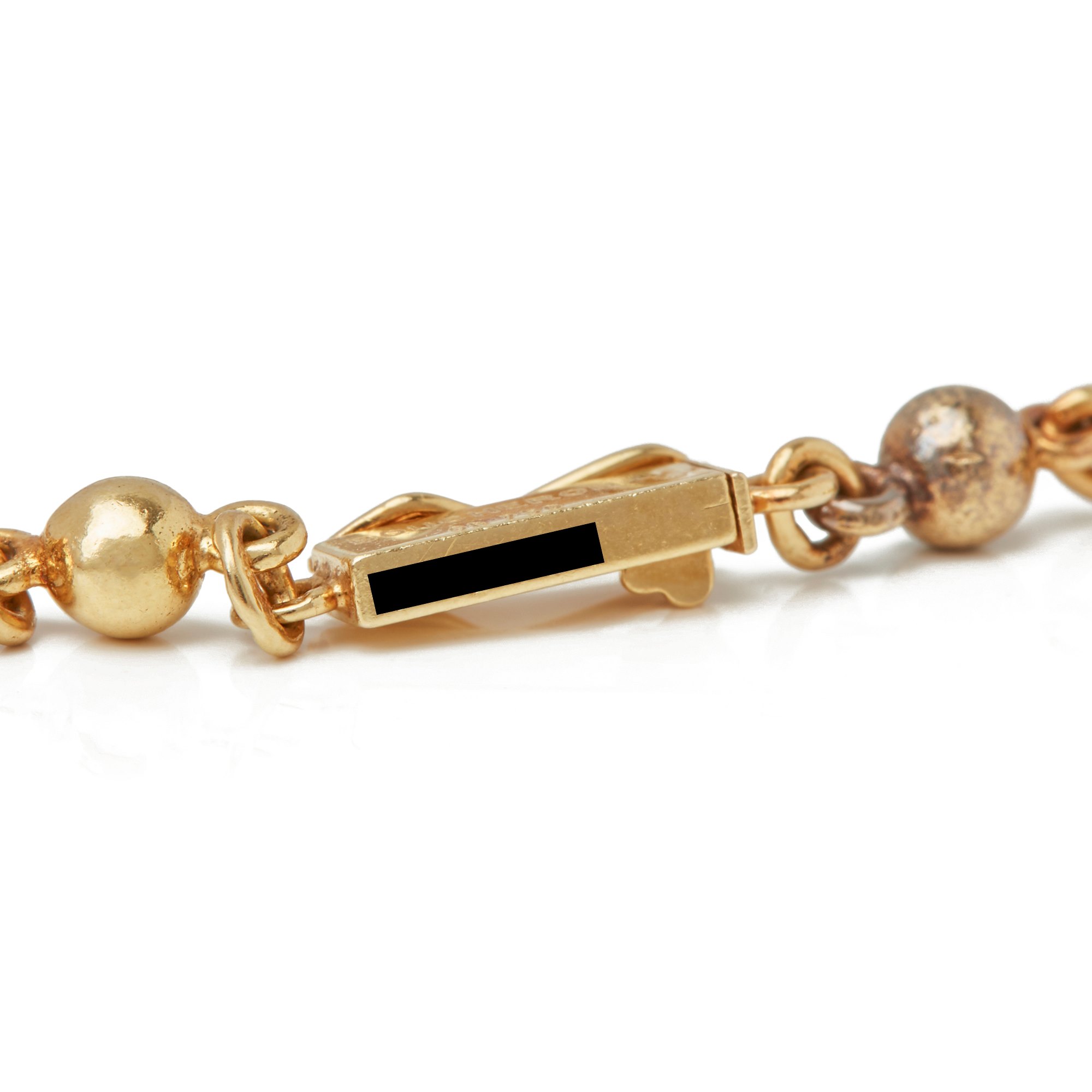 Boucheron 18k Yellow Gold Diamond & Ruby Dragonfly Pendant Necklace
