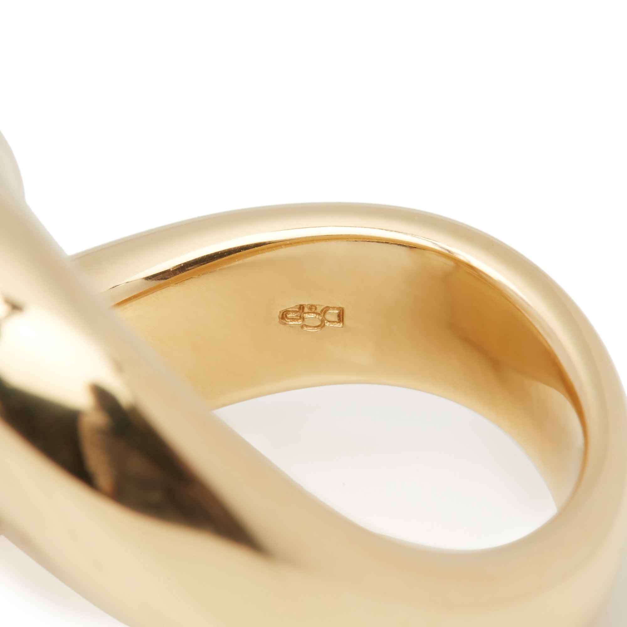 Mikimoto 18k Yellow Gold Akoya Pearl & Tourmaline Ring