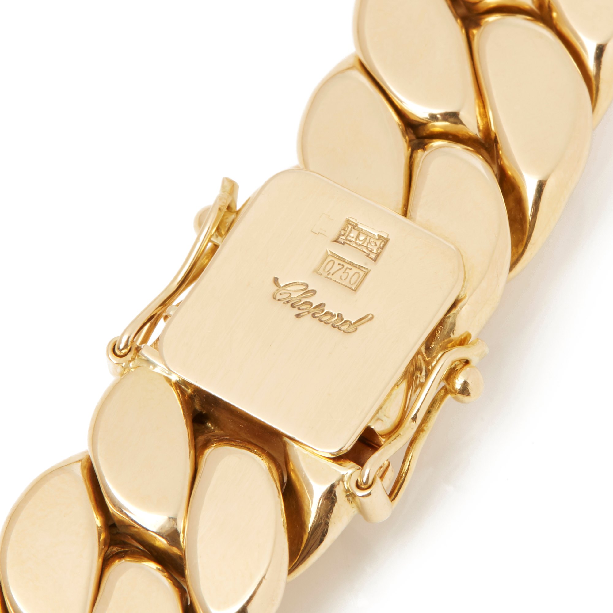 Chopard 18k Yellow Gold Happy Diamonds Necklace