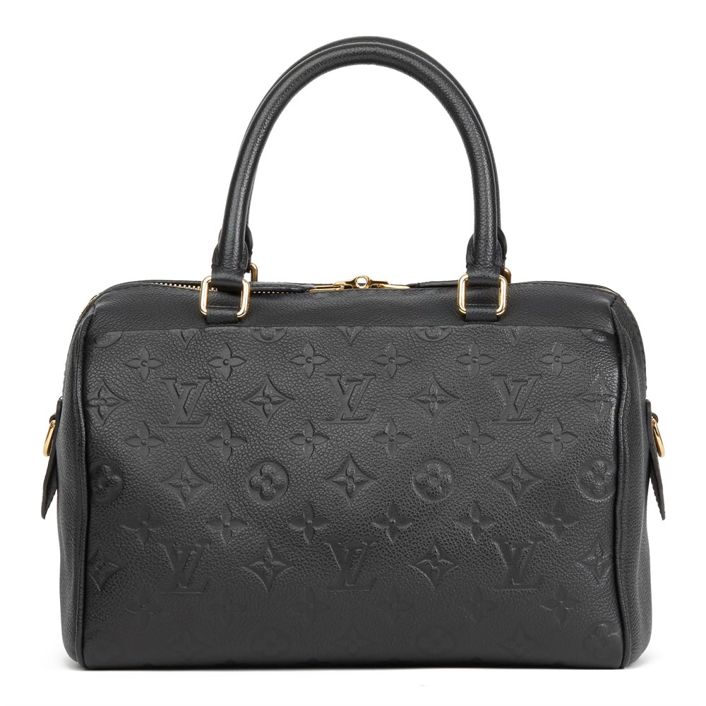 Louis Vuitton Black Empreinte Speedy - Speedy 25