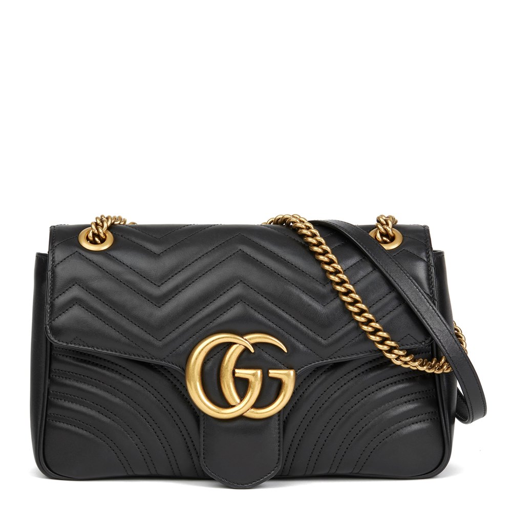 Gucci Medium Marmont 2018 HB2792 | Second Hand Handbags | Xupes