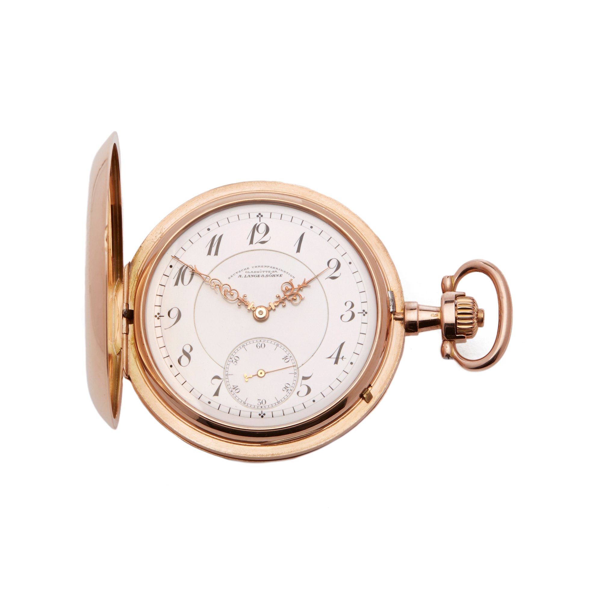 A Lange Sohne Pocket Watch Calibre 43 1912 Com2181 Second Hand Watches