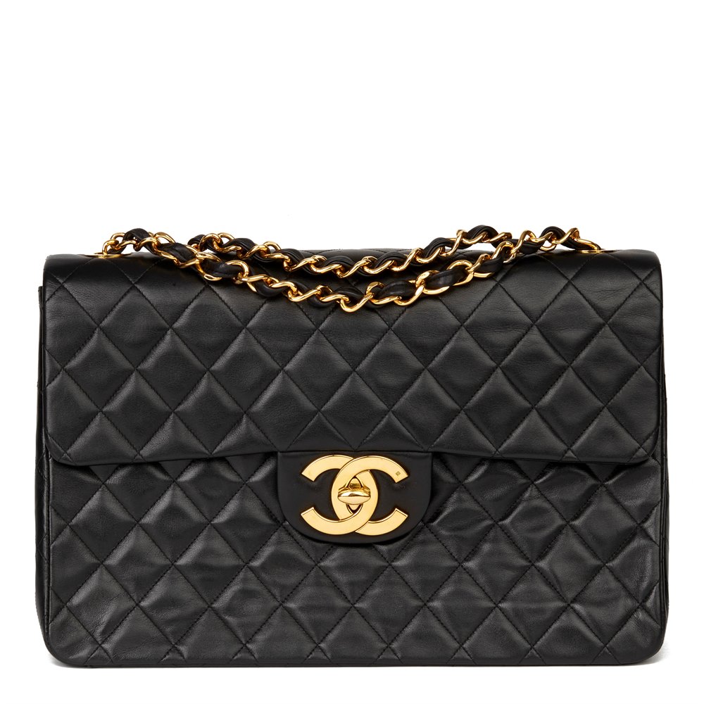 Chanel Maxi Jumbo XL Flap Bag 1994 HB2822 | Second Hand Handbags