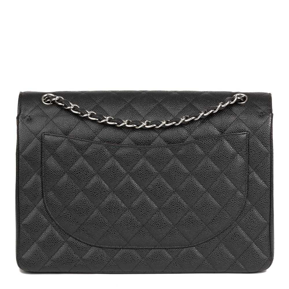 Chanel Maxi Classic Double Flap Bag 2012 HB2807 | Second Hand Handbags