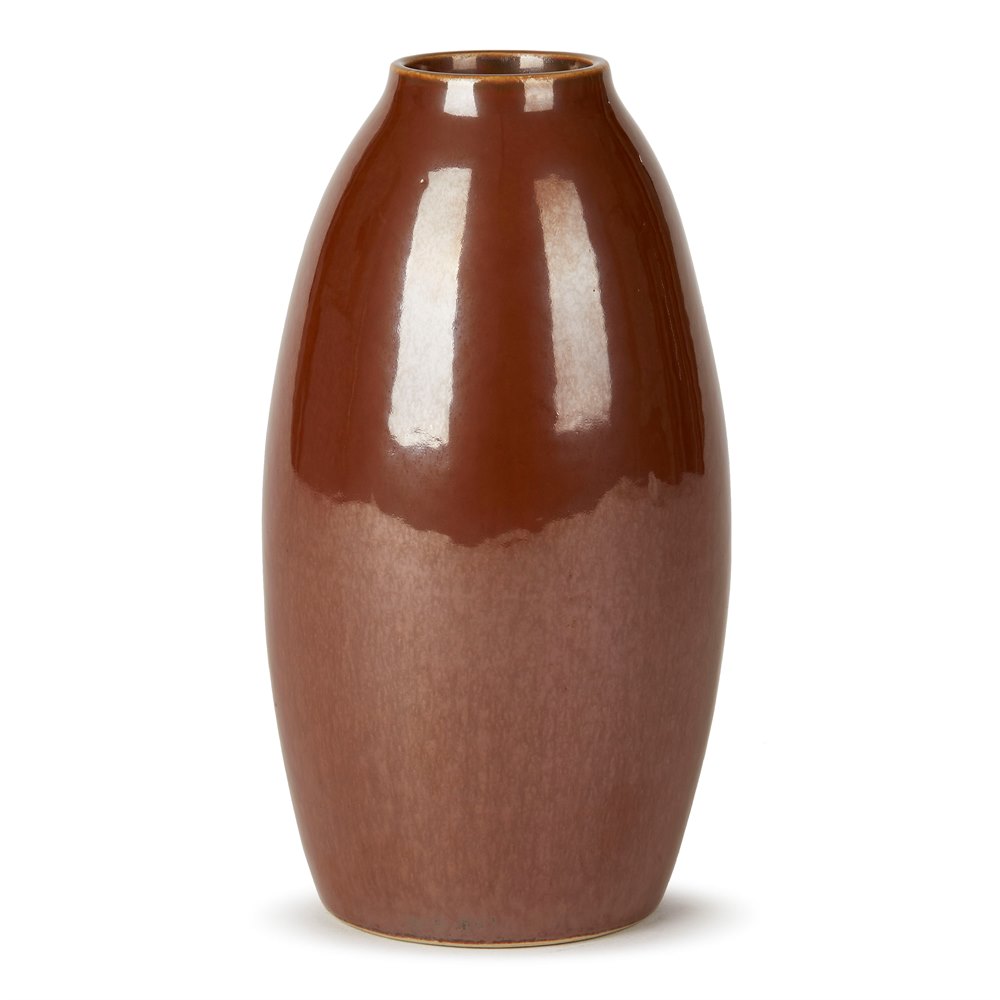 COPPER LUSTRE CARL-HARRY STÅLHANE FOR RÖRSTRAND VASE c.1950 Mid Century