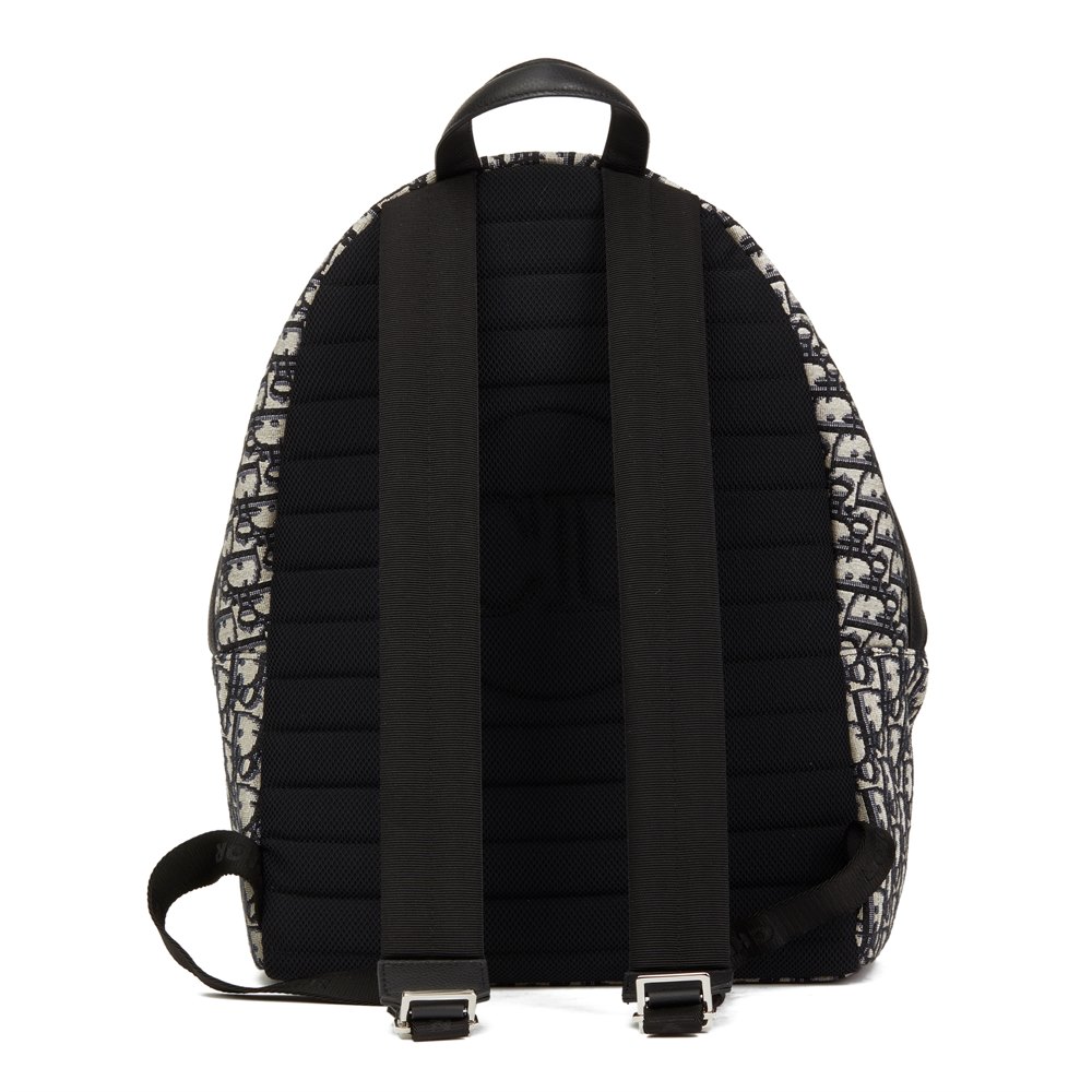 dior canvas backpack