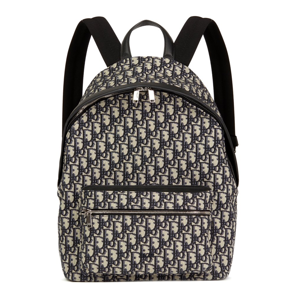 dior black backpack