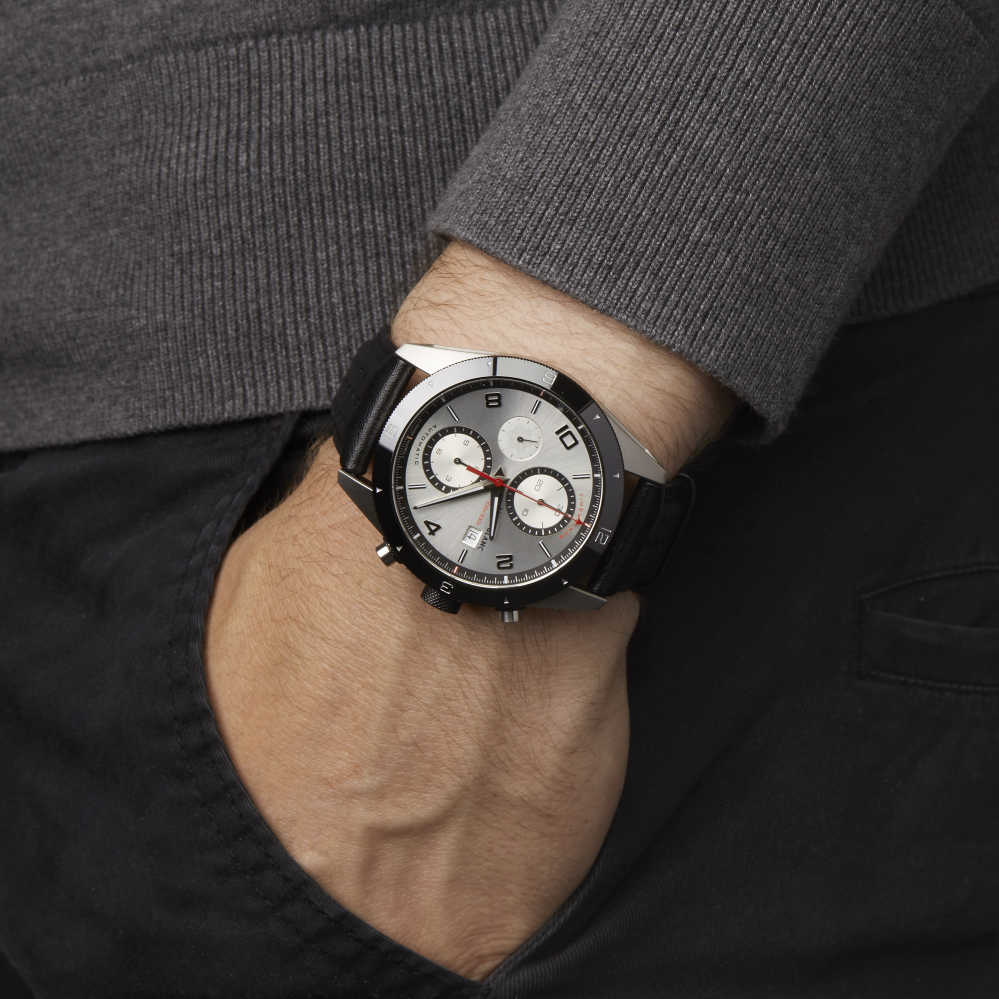 montblanc men's timewalker watch