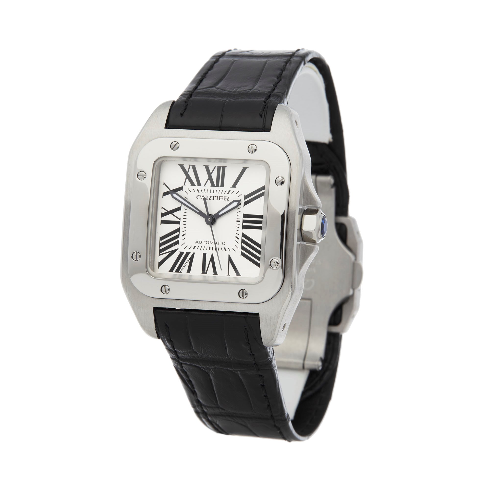 cartier santos 100 mx 2878