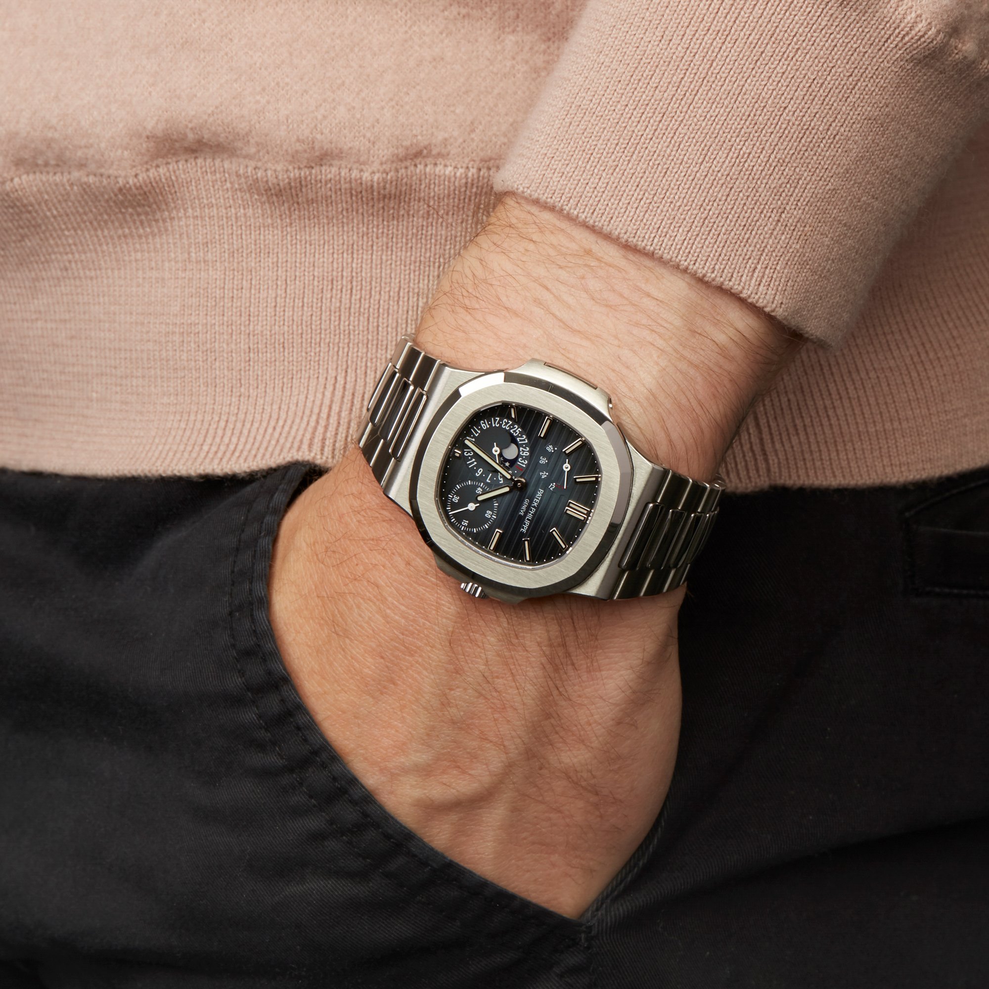 patek 5712 on wrist