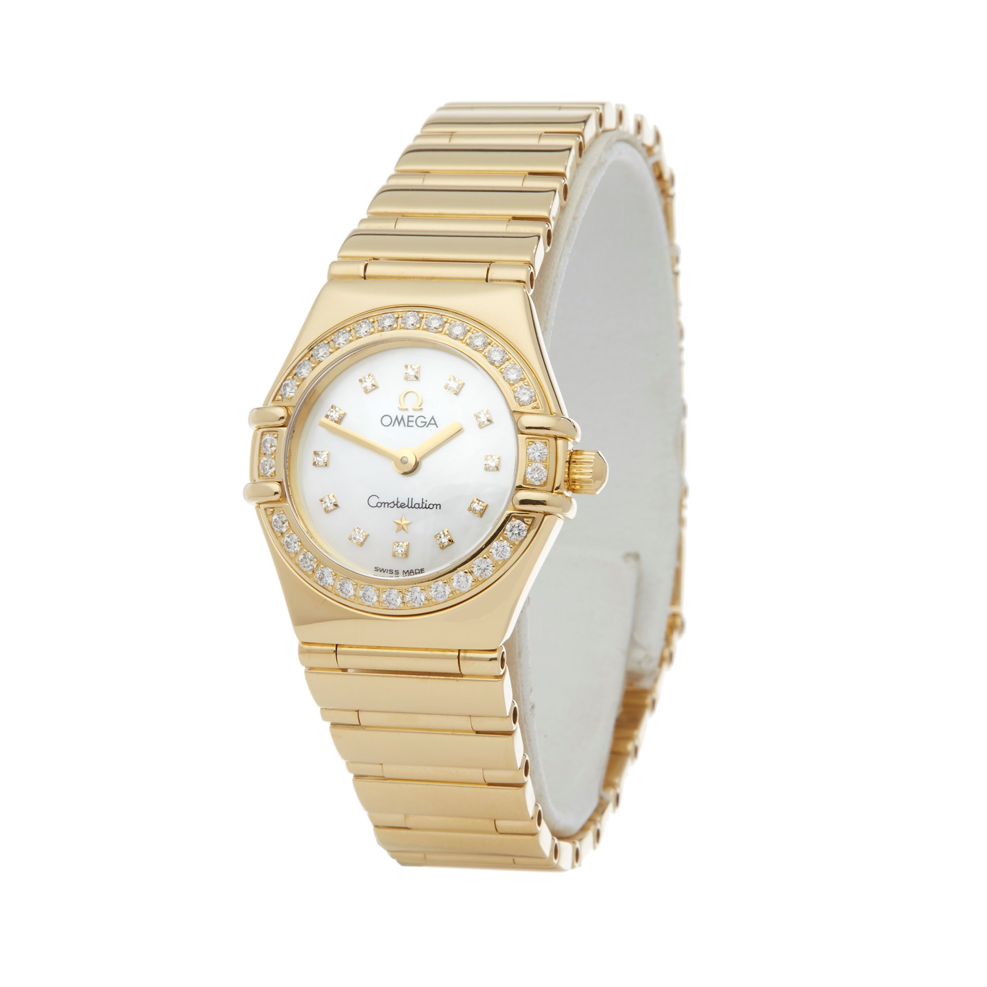 omega constellation with diamonds