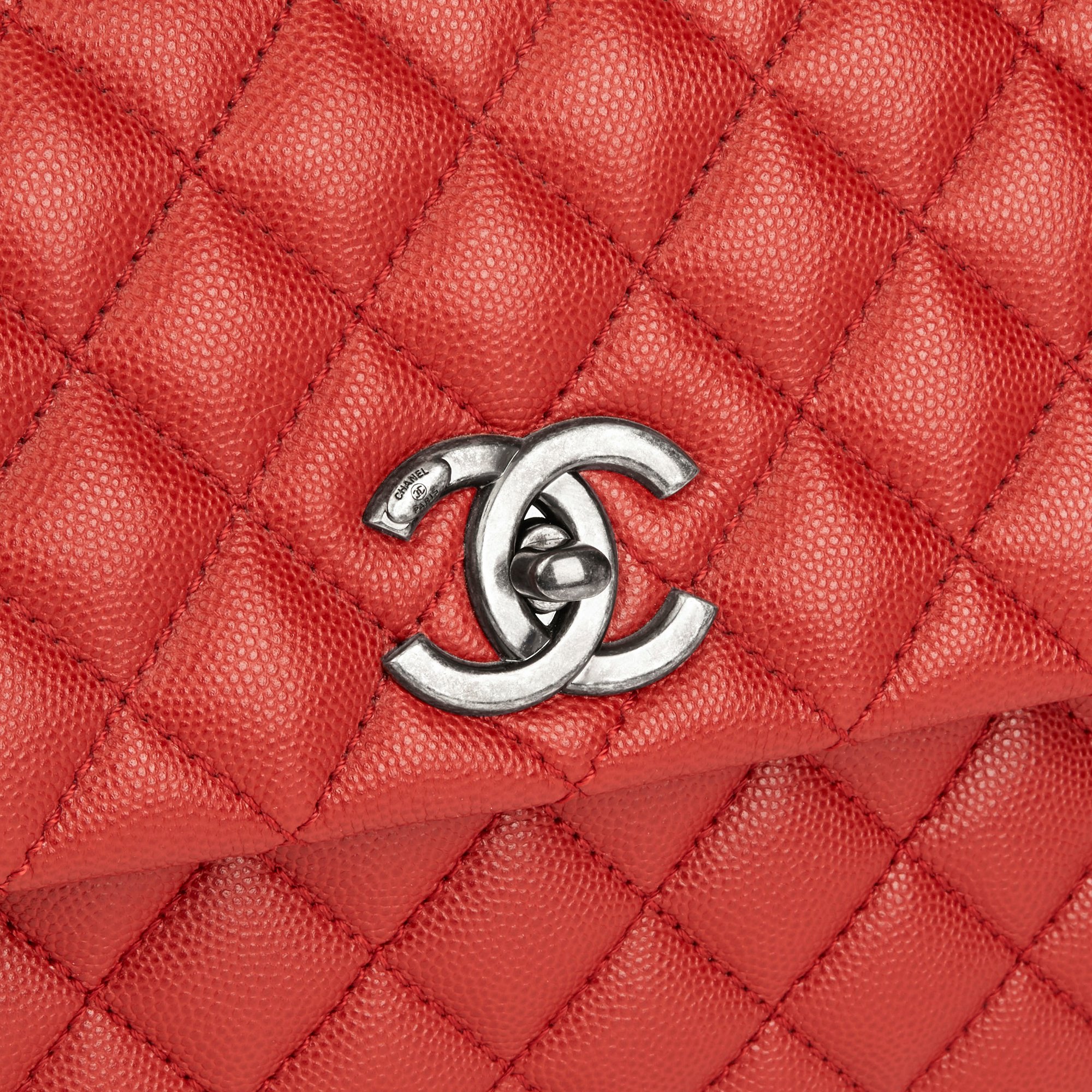 Chanel Medium Coco Handle 16 Hb2911 Second Hand Handbags Xupes