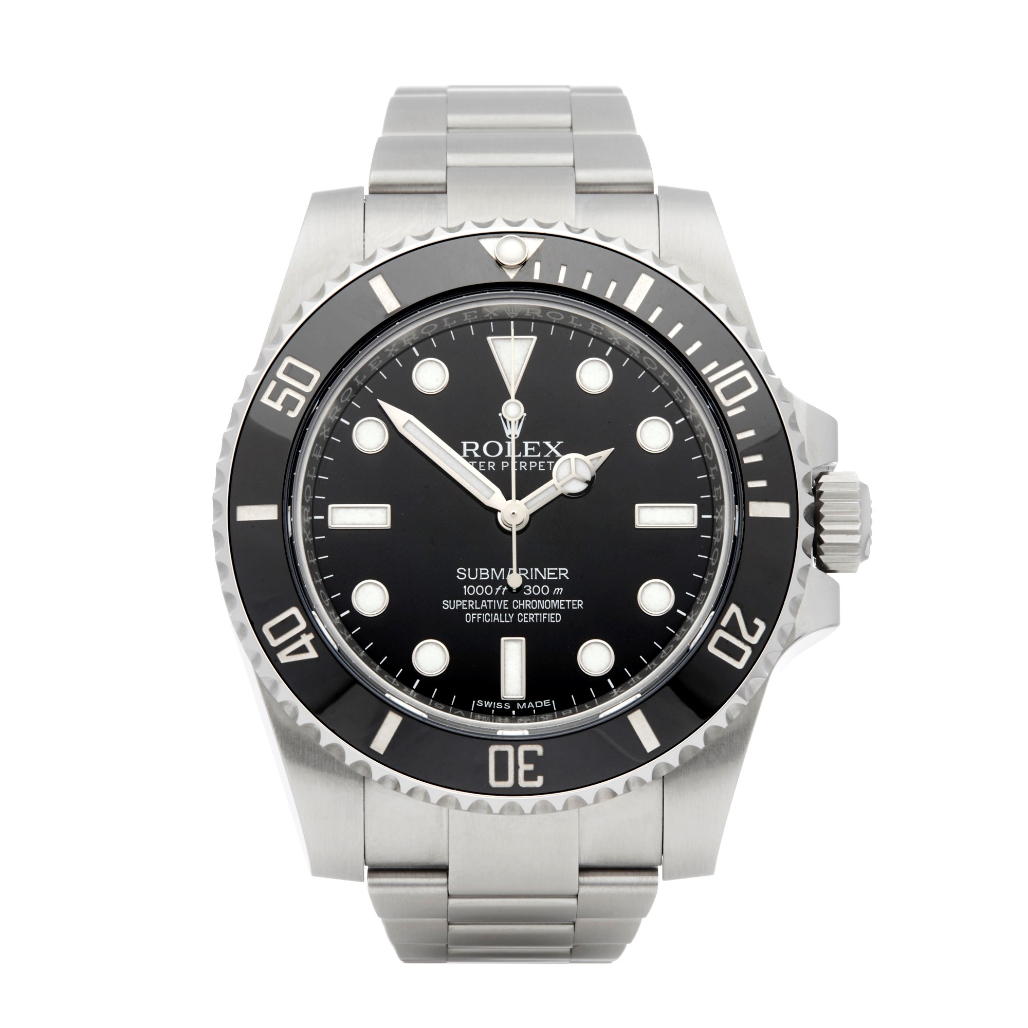 Pre-owned Rolex Watch Submariner 114060 
