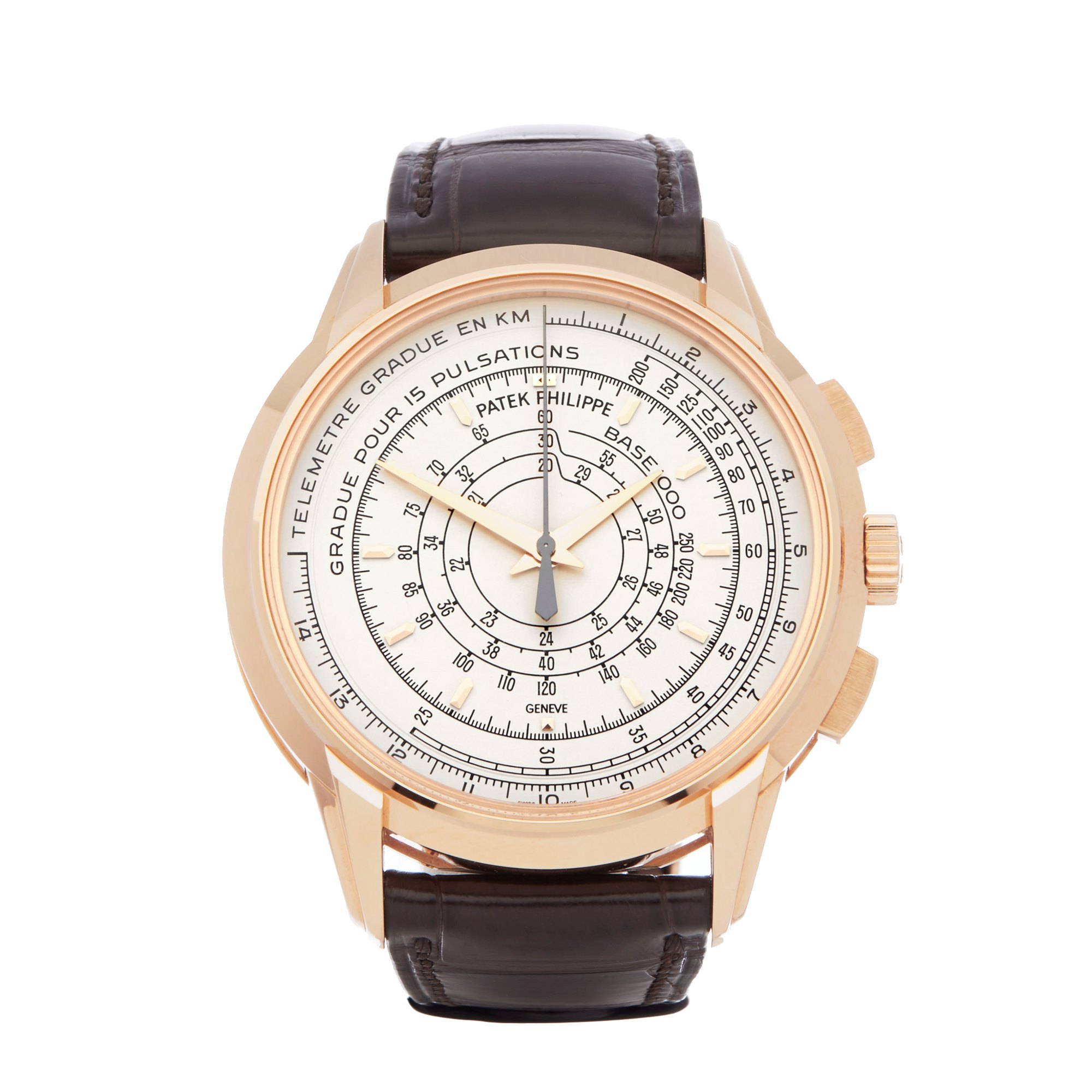 Patek Philippe Multi-Scale Chronograph Eric Clapton's 175th Anniversary Watch Rose Gold 5975R-001
