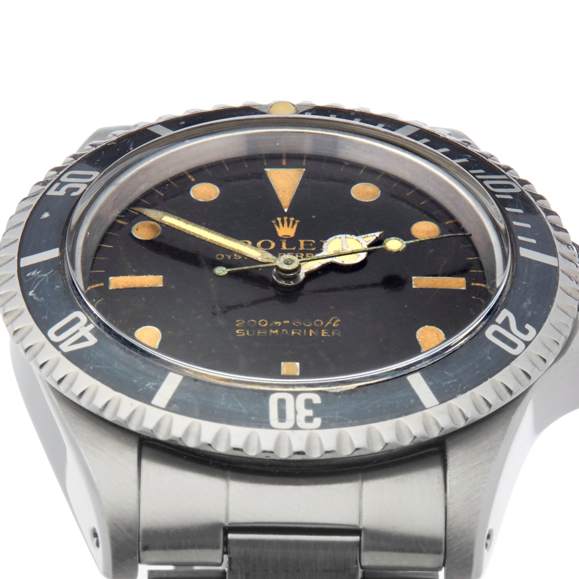 Rolex Submariner No Date Gilt Gloss Meters First Stainless Steel - 5513 Stainless Steel 5513