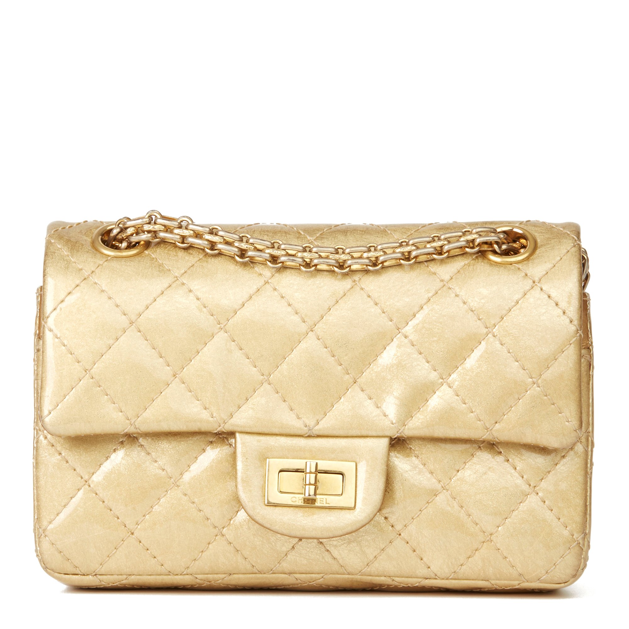 Chanel  Reissue 224 Double Flap Bag 2010's HB2984 | Second Hand Handbags