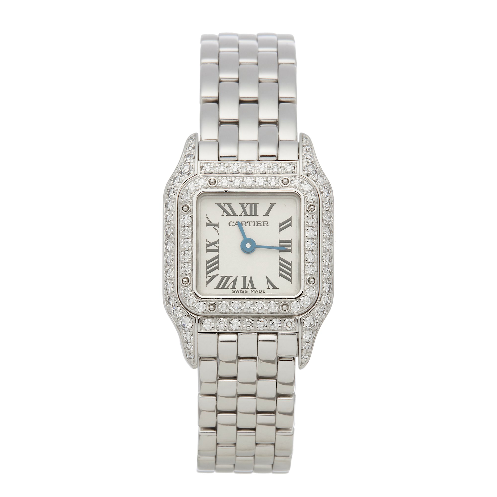 cartier panthere watch white gold