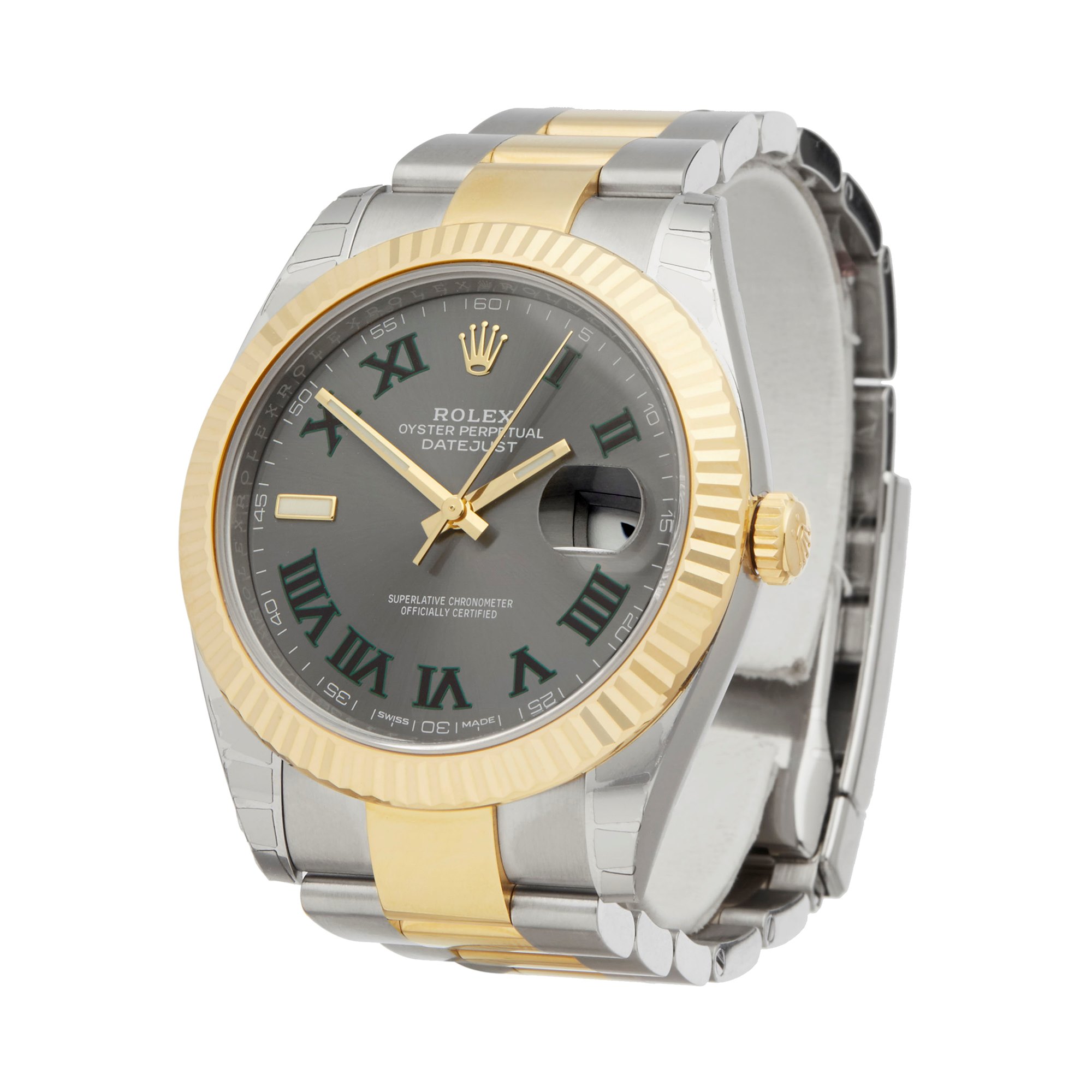 rolex datejust 41mm wimbledon dial