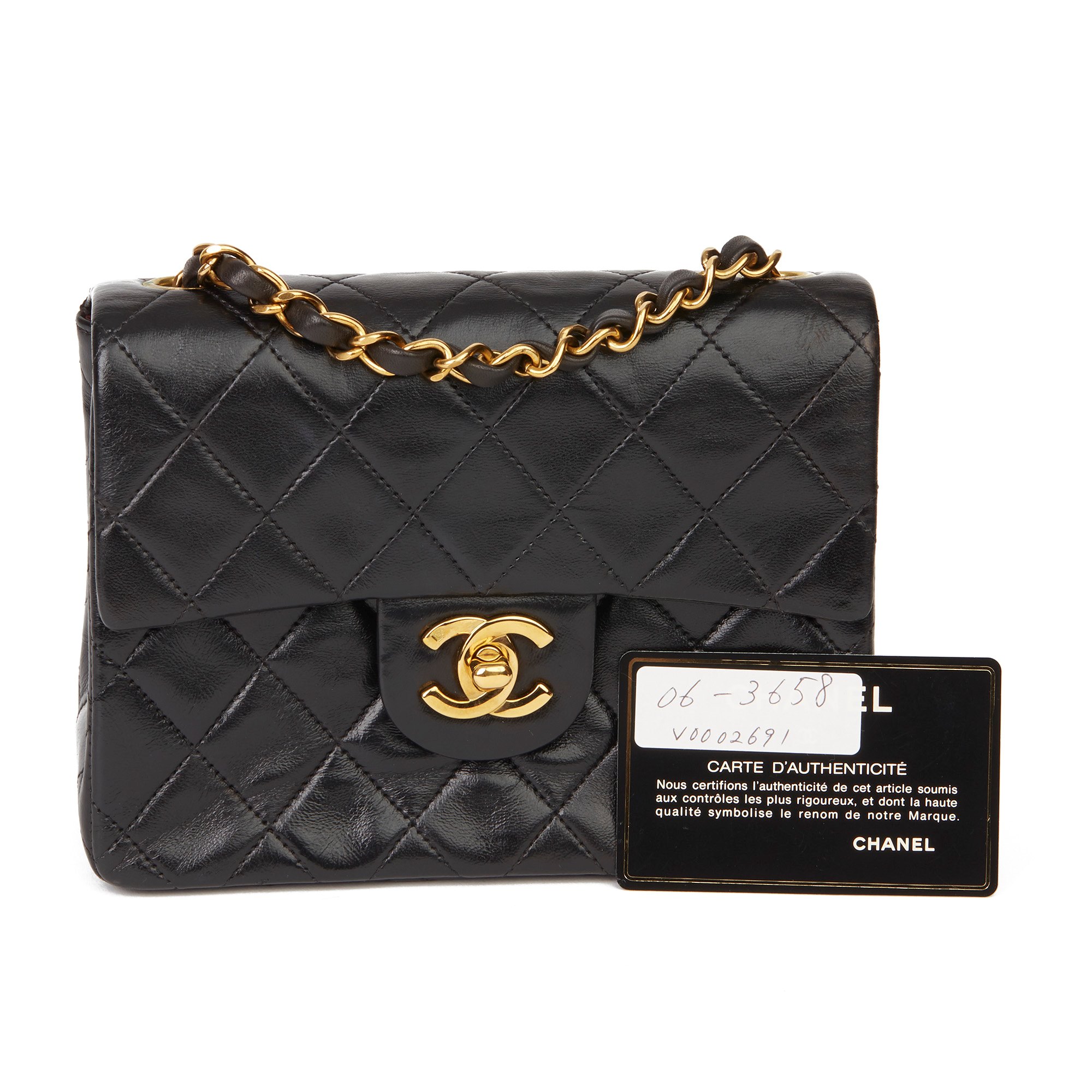 Chanel Mini Flap Bag 1994 HB3034 | Second Hand Handbags | Xupes