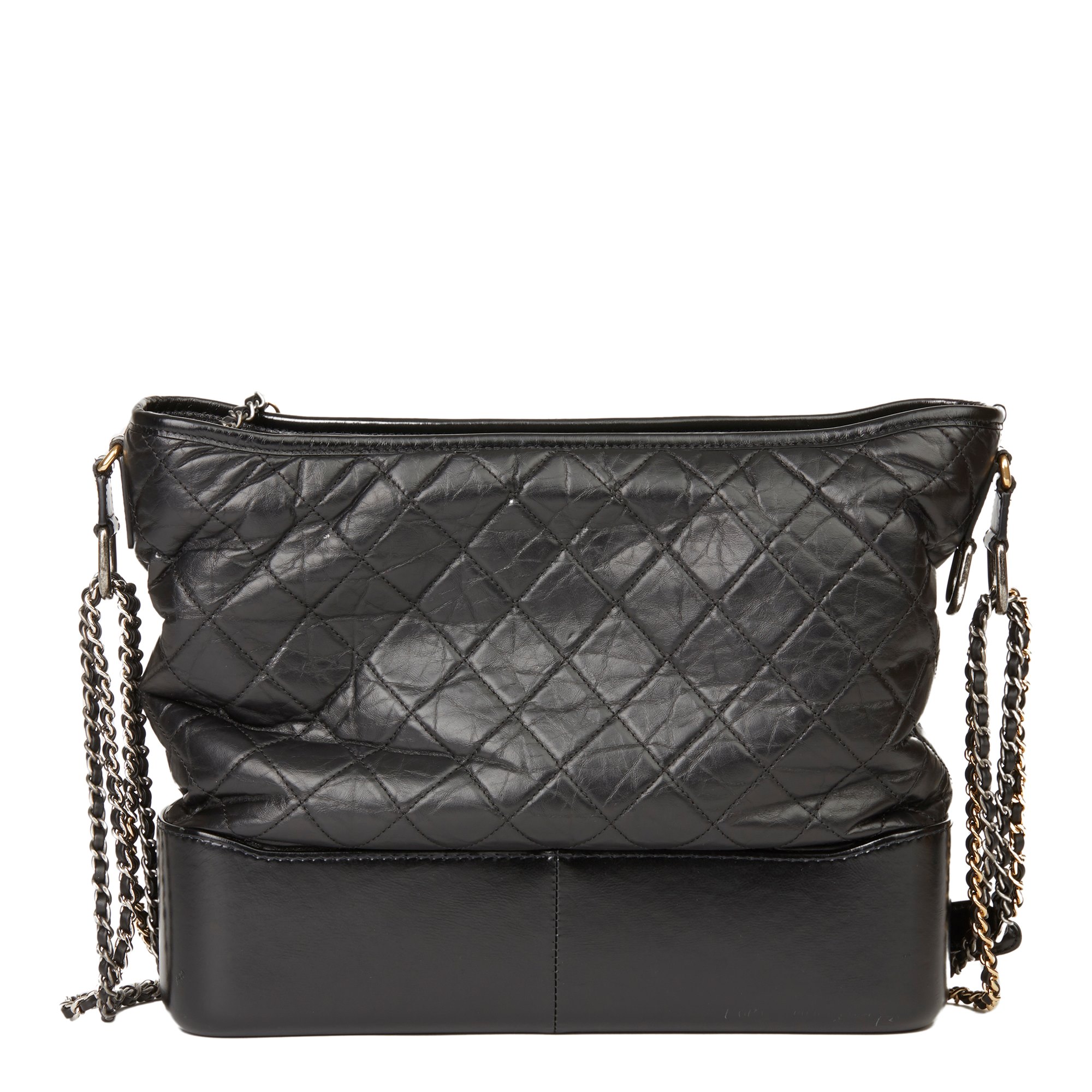 Chanel Black Hobo Handbag | semashow.com