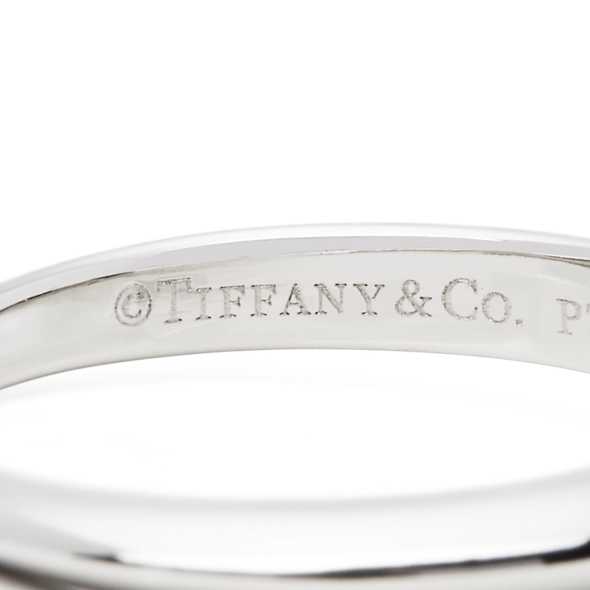 Tiffany & Co. Brilliant Cut 0.76ct Diamond Solitaire Ring