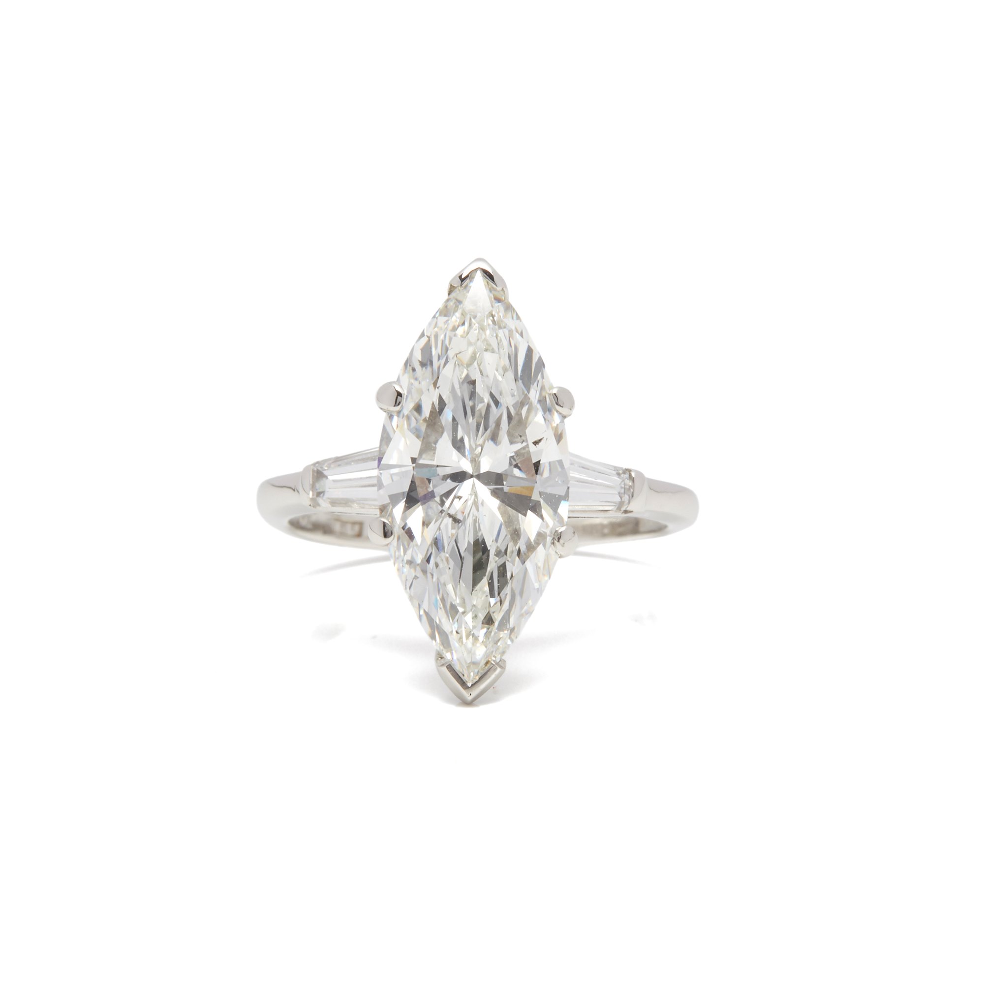 second hand marquise diamond ring