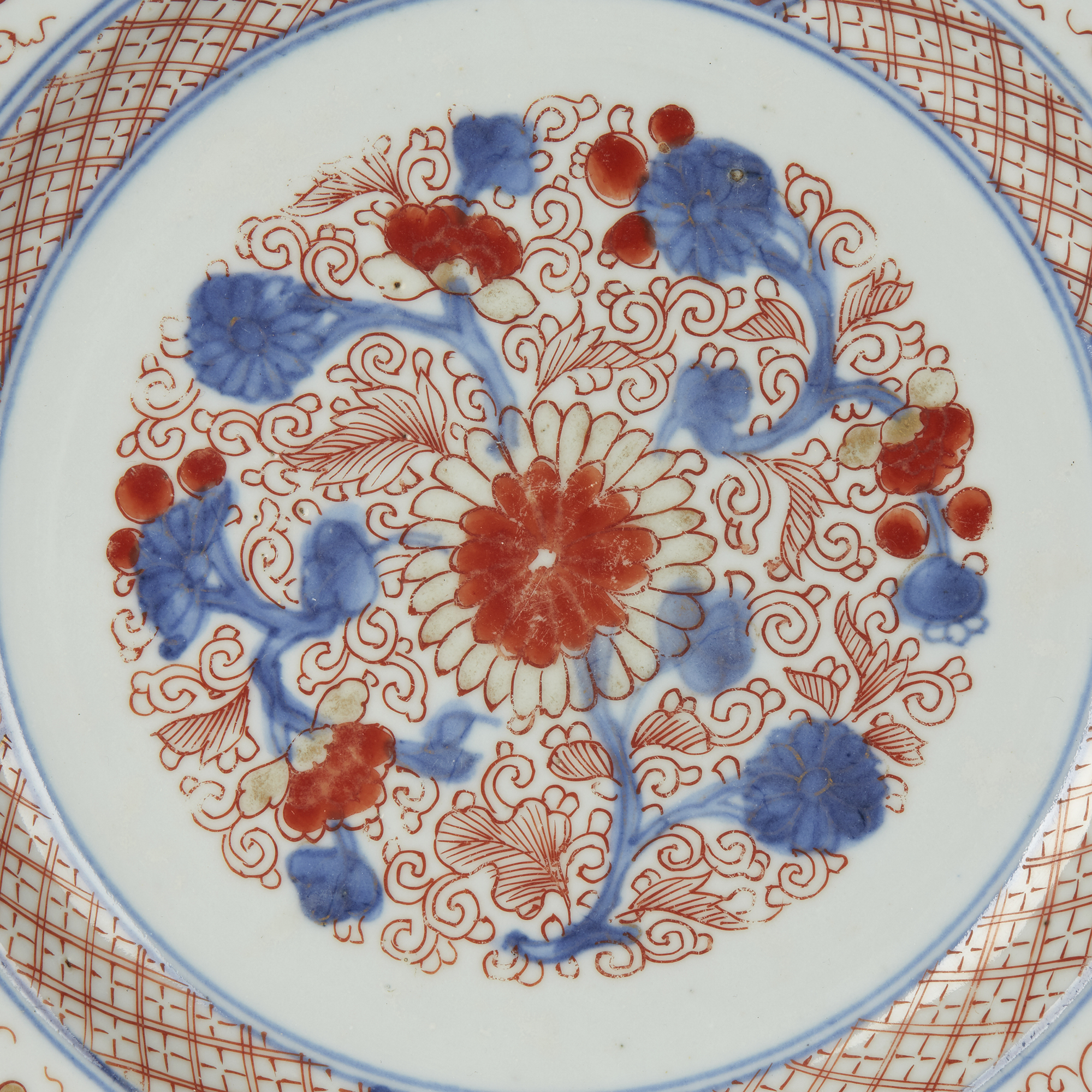 CHINESE QING IMARI PATTERN PORCELAIN PLATE 18TH C. | eBay