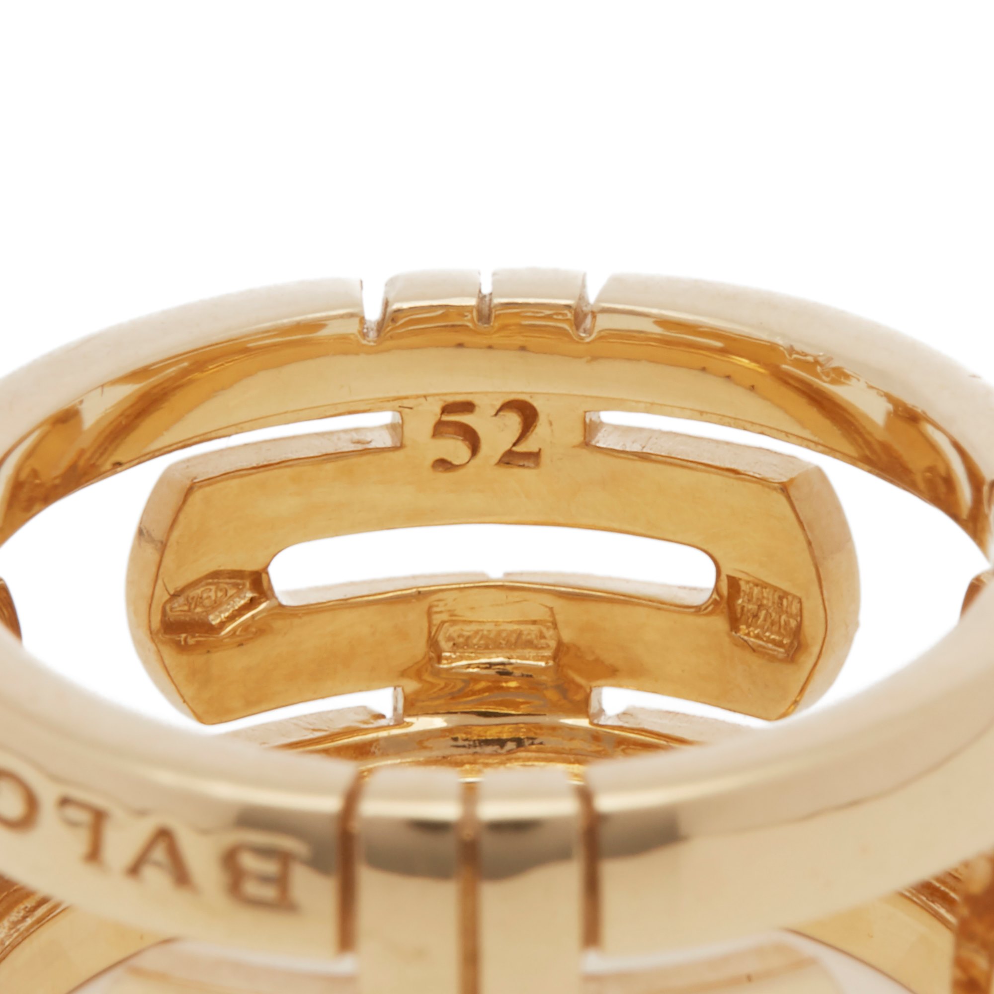 Bulgari 18k Yellow Gold Parentesi Ring