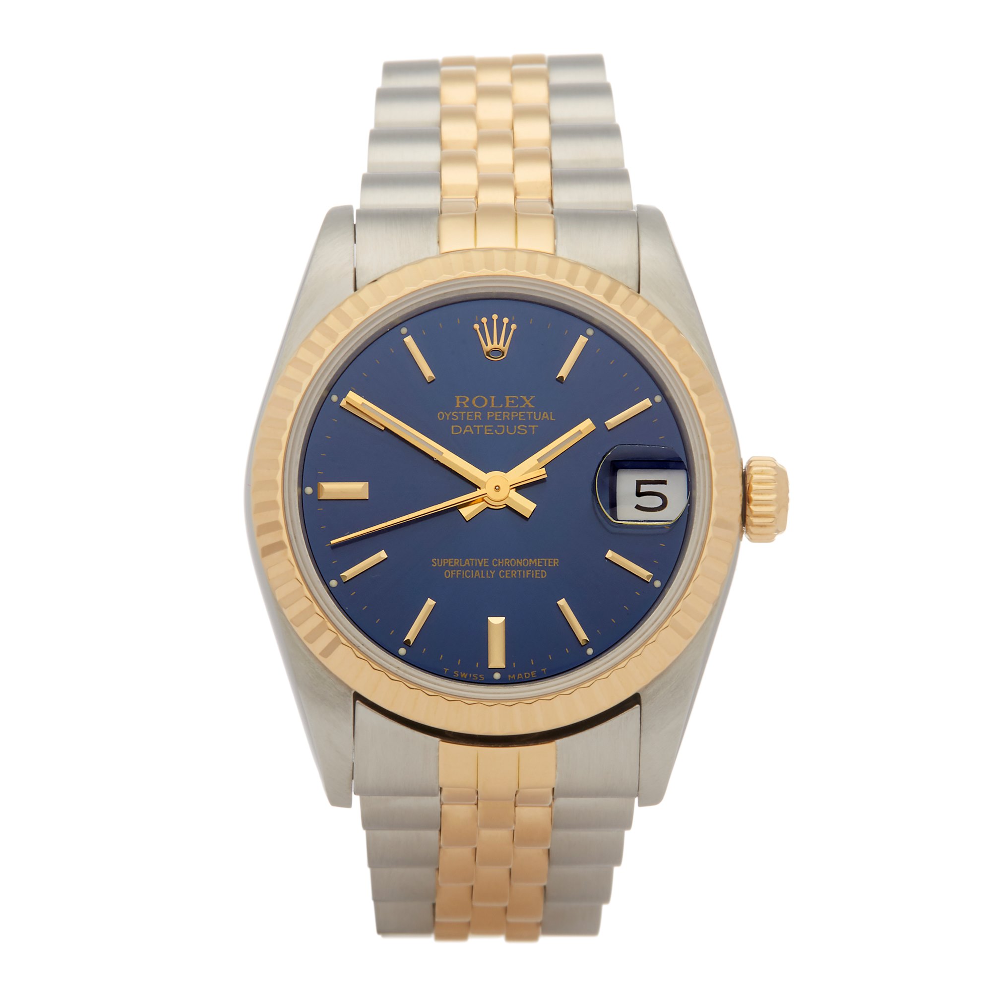 rolex datejust 31 bicolor