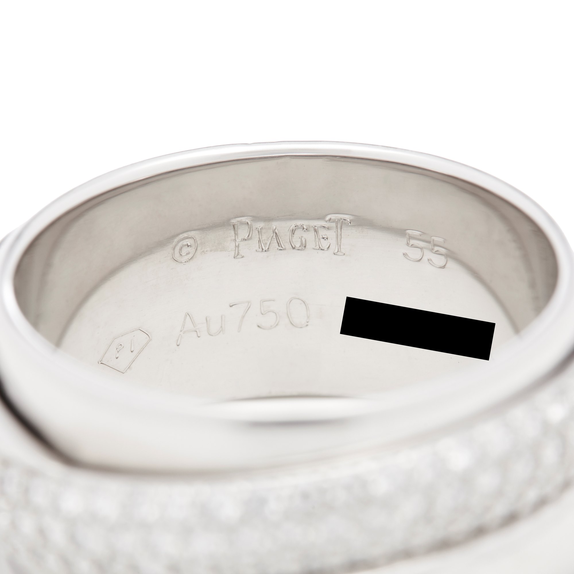 Piaget 18k White Gold Diamond Possession Ring