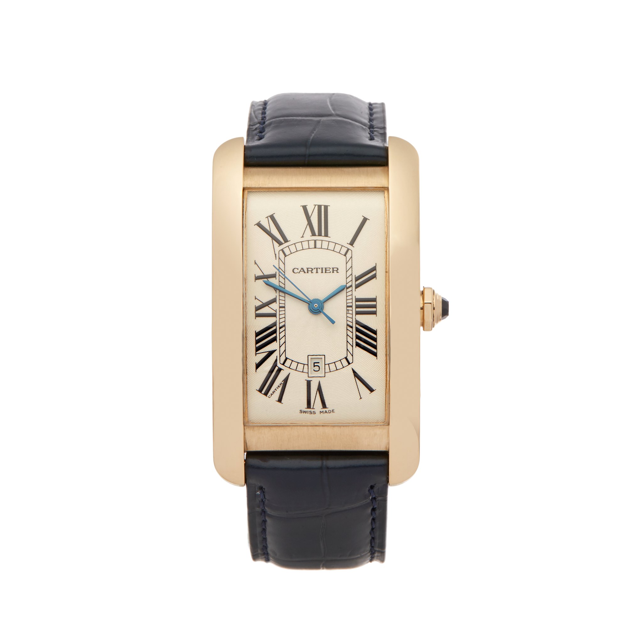 cartier tank americaine 18k