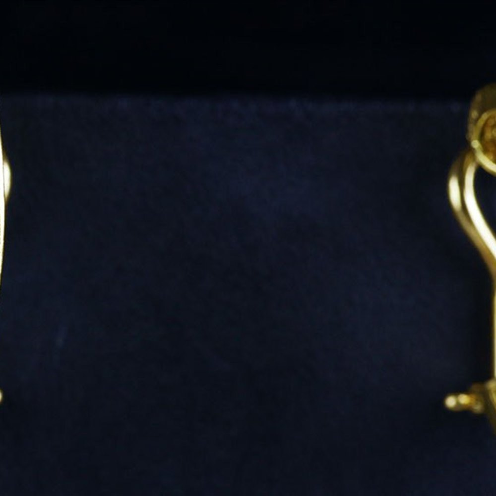 Cartier Trinity 18k Yellow Gold Diamond Earrings
