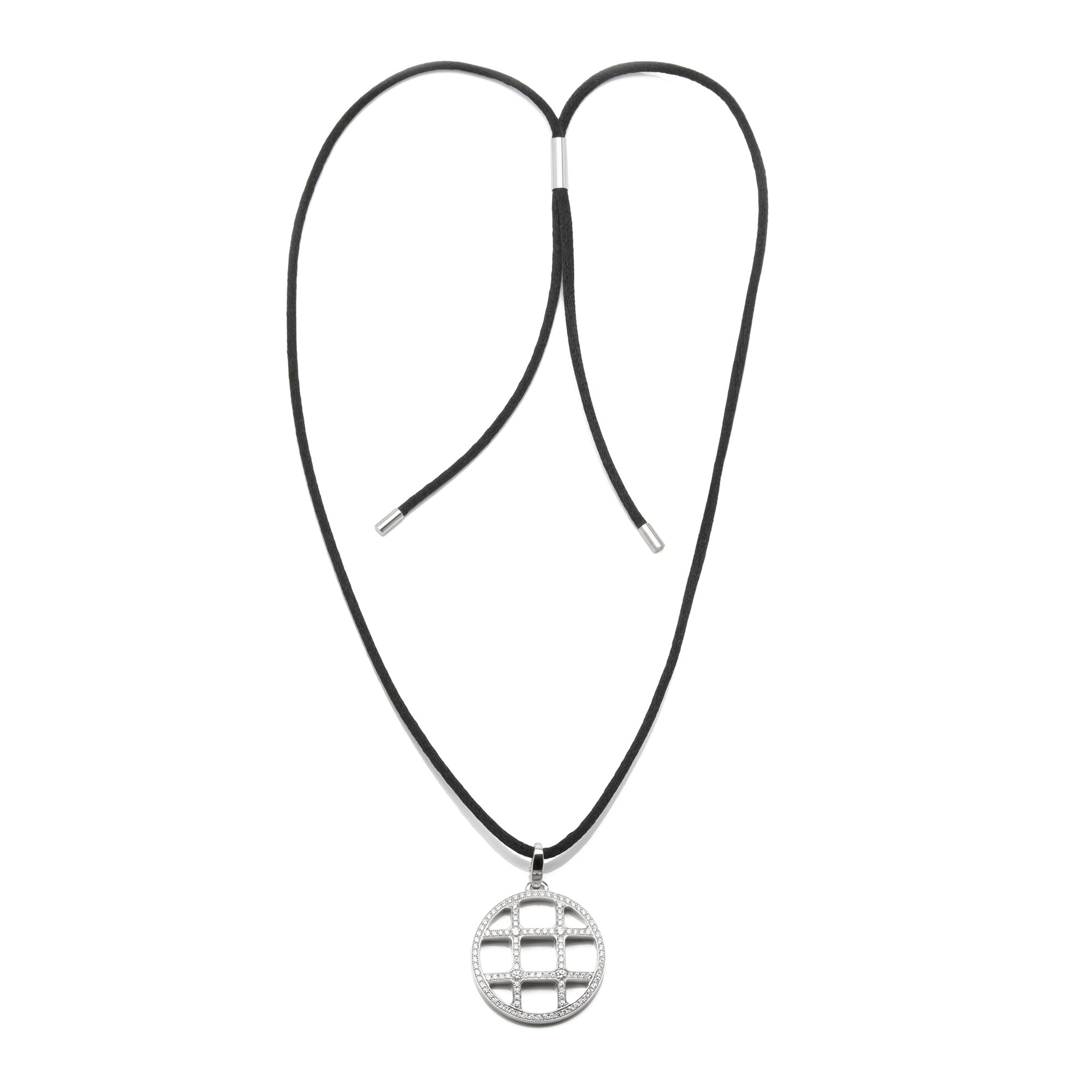 Cartier 18k White Gold Pasha Necklace