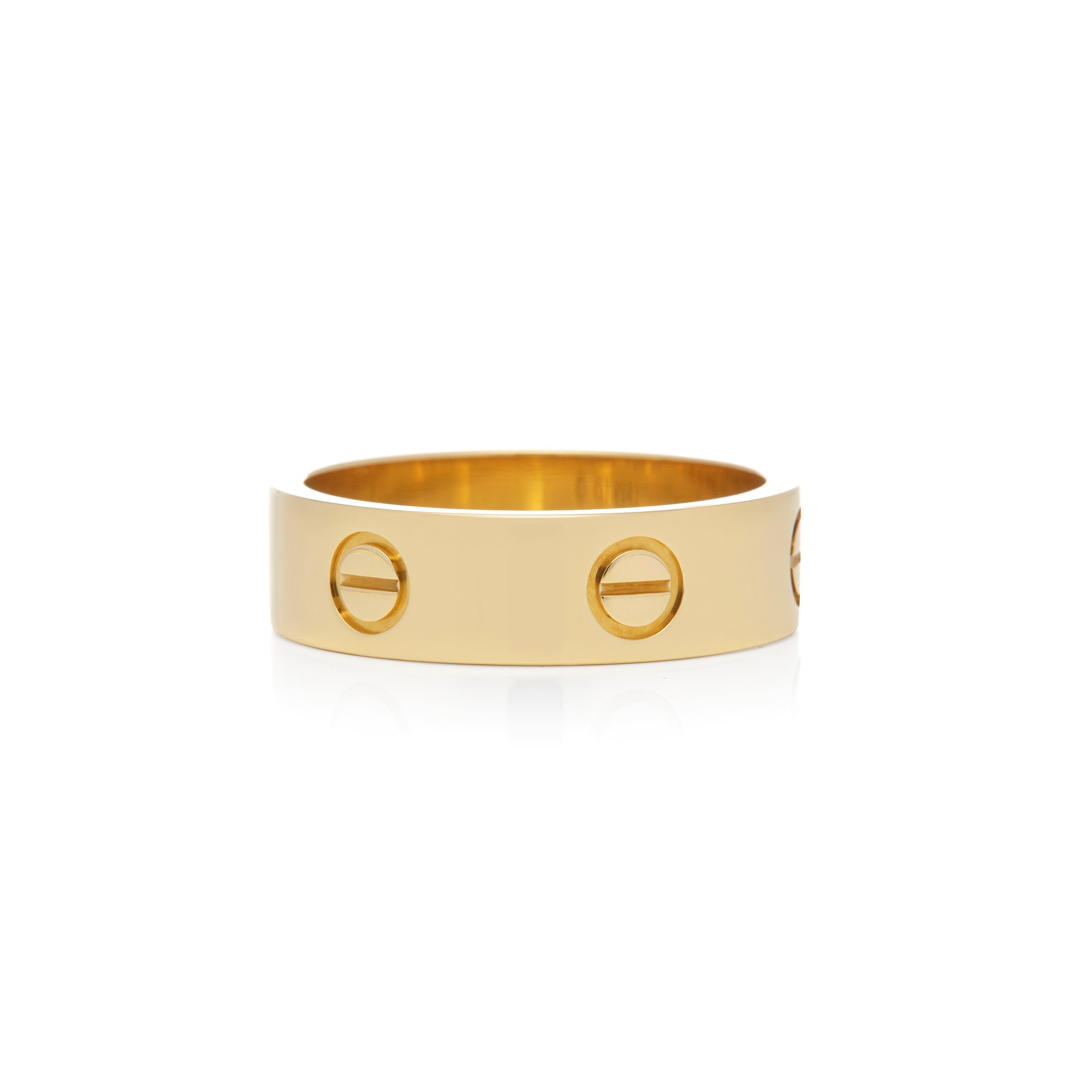 Cartier 18k Yellow Gold Love Ring