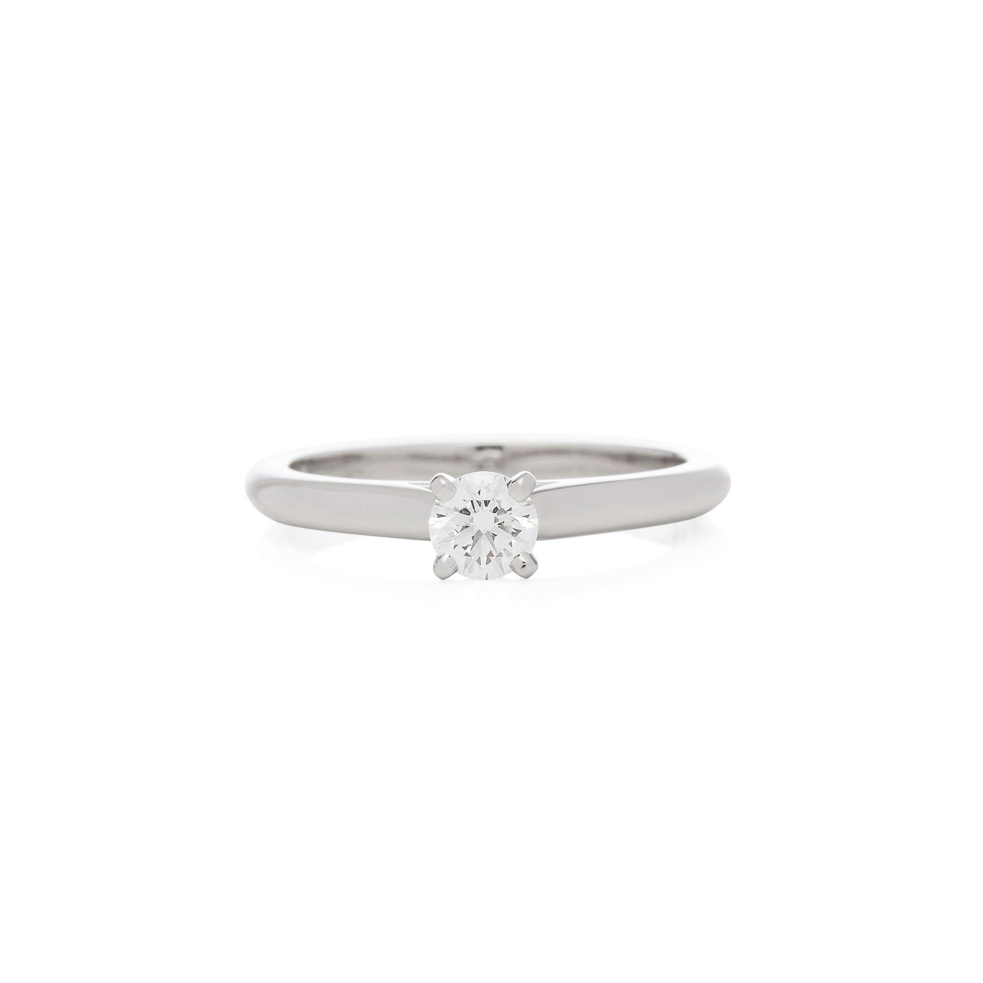 Cartier 0.37ct Diamond Solitaire 1895 Ring