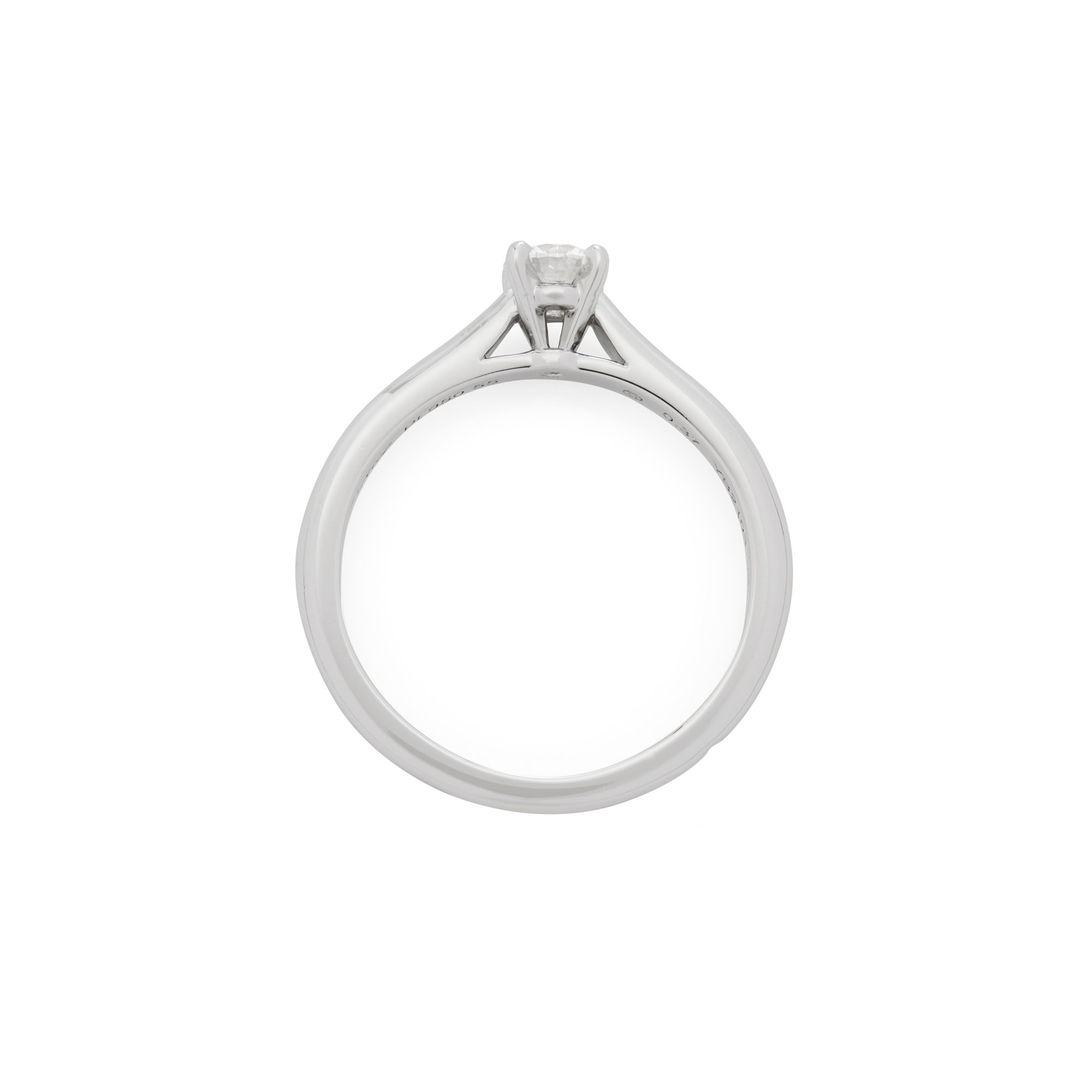 Cartier 0.37ct Diamond Solitaire 1895 Ring