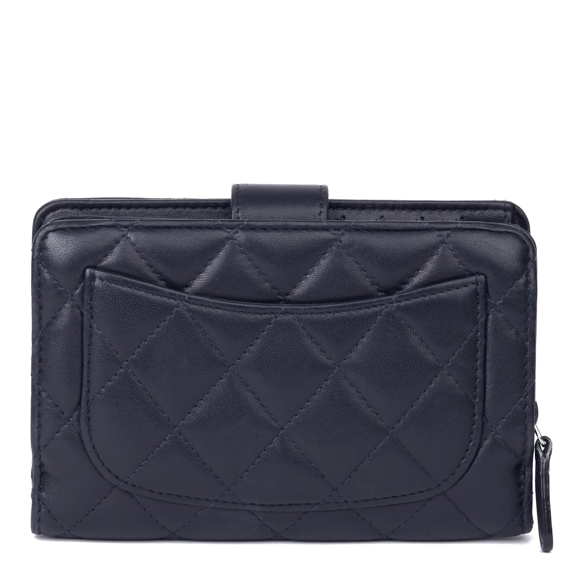 chanel zipped pocket wallet