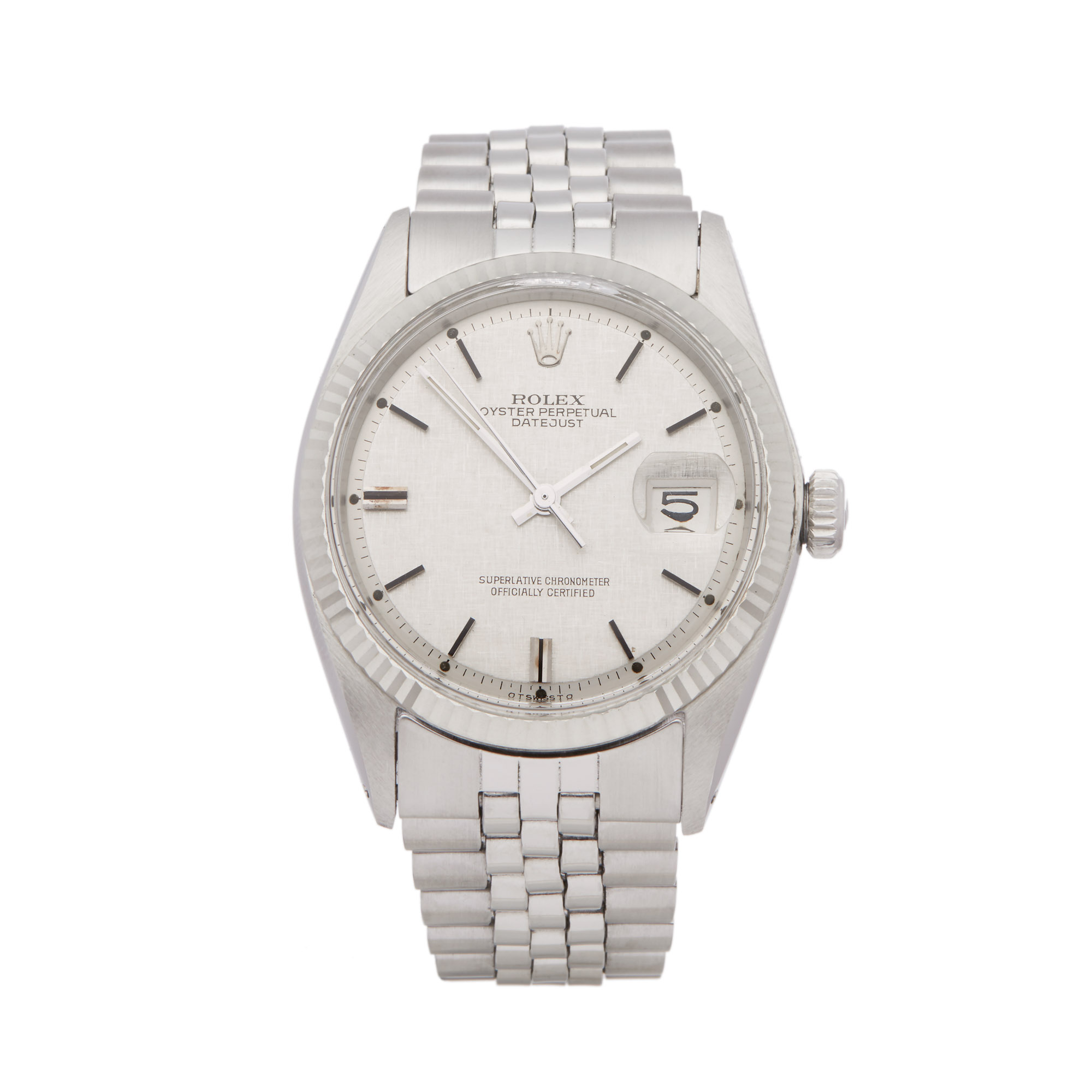 rolex datejust linen dial